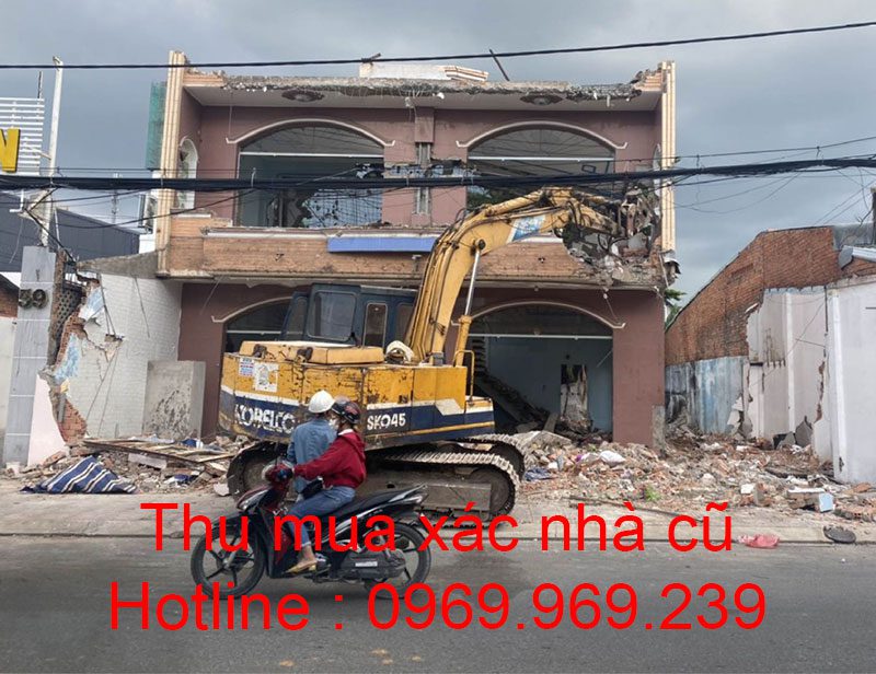 Thu mua xác nhà cũ, nhà xưởng