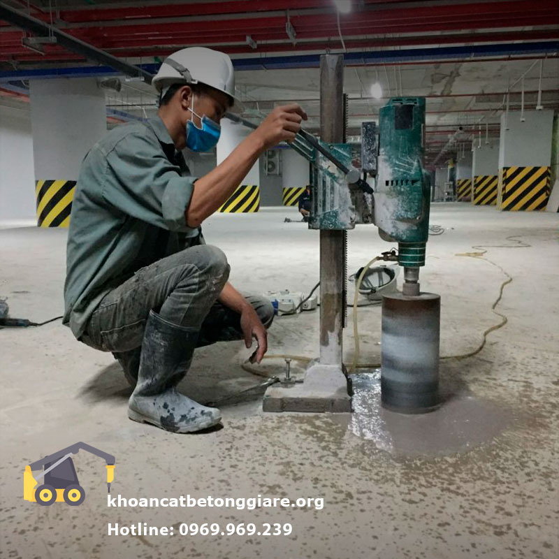 Khoan Rút Lõi Bê Tông Tại Cà Mau